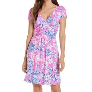 Lilly Pulitzer Pink Tropics Sun Drenched Winslow Dress